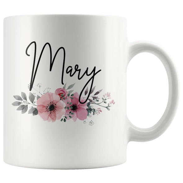 Personalized Name Mug for Women Custom Name Coffee Mug 11oz - BackyardPeaks $14.99 | White Drinkware