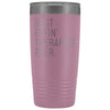 Personalized Therapist Gift: Best Effin Therapist Ever. Insulated Tumbler 20oz $29.99 | Light Purple Tumblers