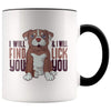 Pitbull Gifts - Pitbull Puppy Coffee Mug - Black - Custom Made Drinkware