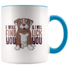 Pitbull Gifts - Pitbull Puppy Coffee Mug - Blue - Custom Made Drinkware