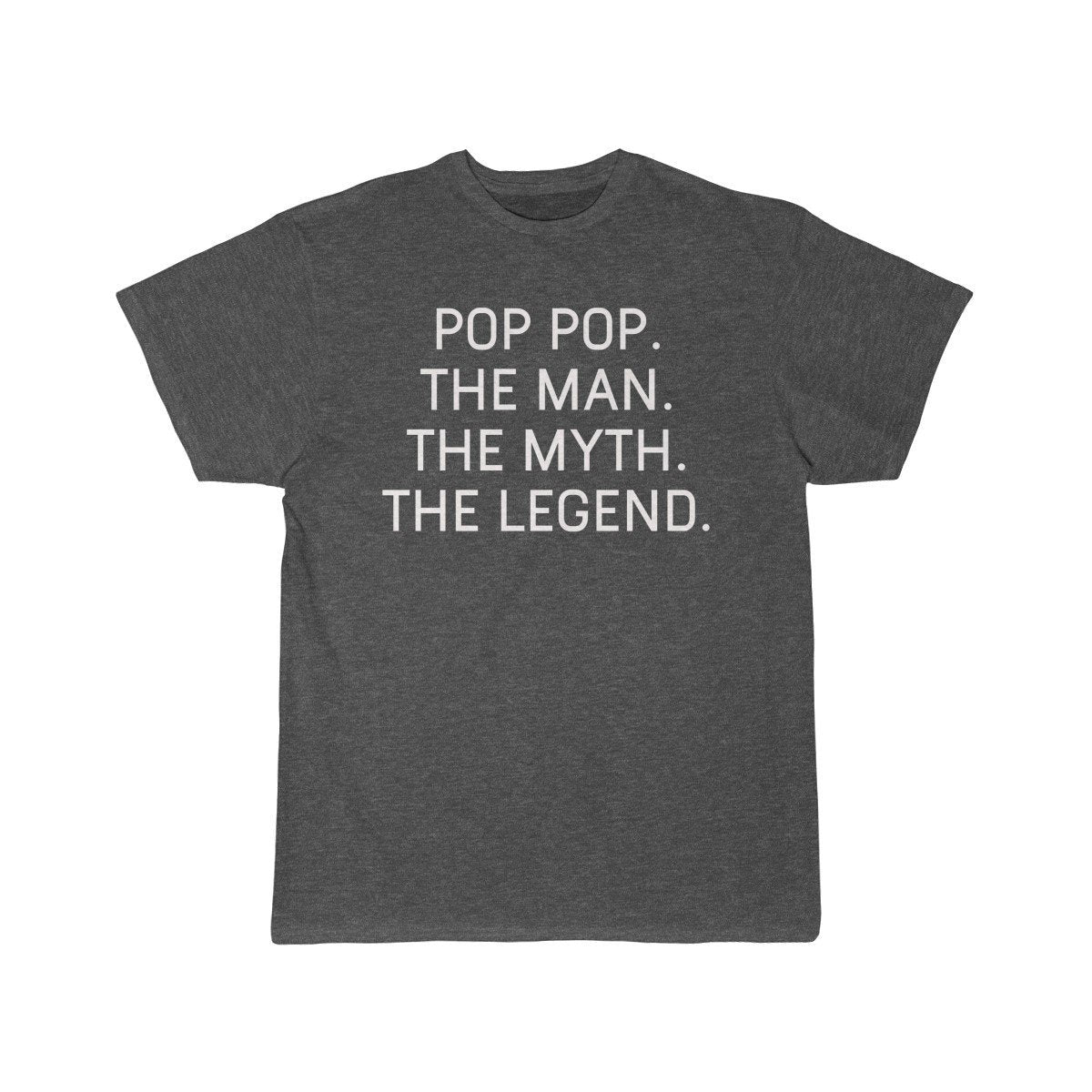 Pop Pop Gift - The Man. The Myth. The Legend. Mens T-Shirt Fathers Day Birthday — photo 2