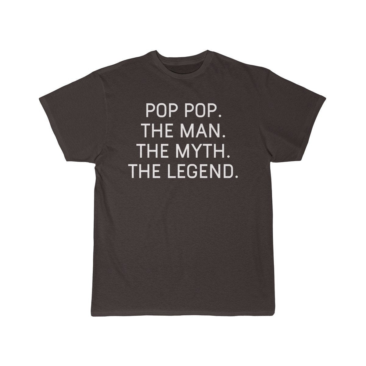 Pop Pop Gift - The Man. The Myth. The Legend. Mens T-Shirt Fathers Day Birthday — photo 3