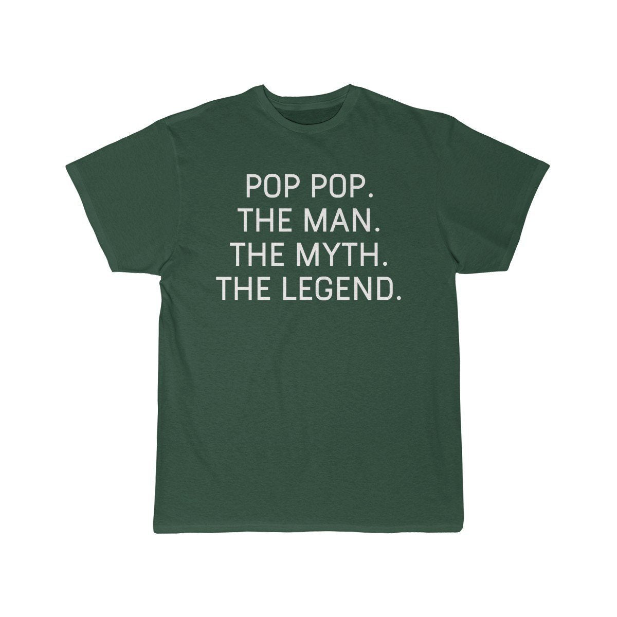 Pop Pop Gift - The Man. The Myth. The Legend. Mens T-Shirt Fathers Day Birthday — photo 5