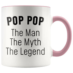 Load image into Gallery viewer, Pop Pop Gifts Pop Pop The Man The Myth The Legend Pop Pop Grandpa Christmas Birthday Father&amp;#39;s Day Coffee Mug