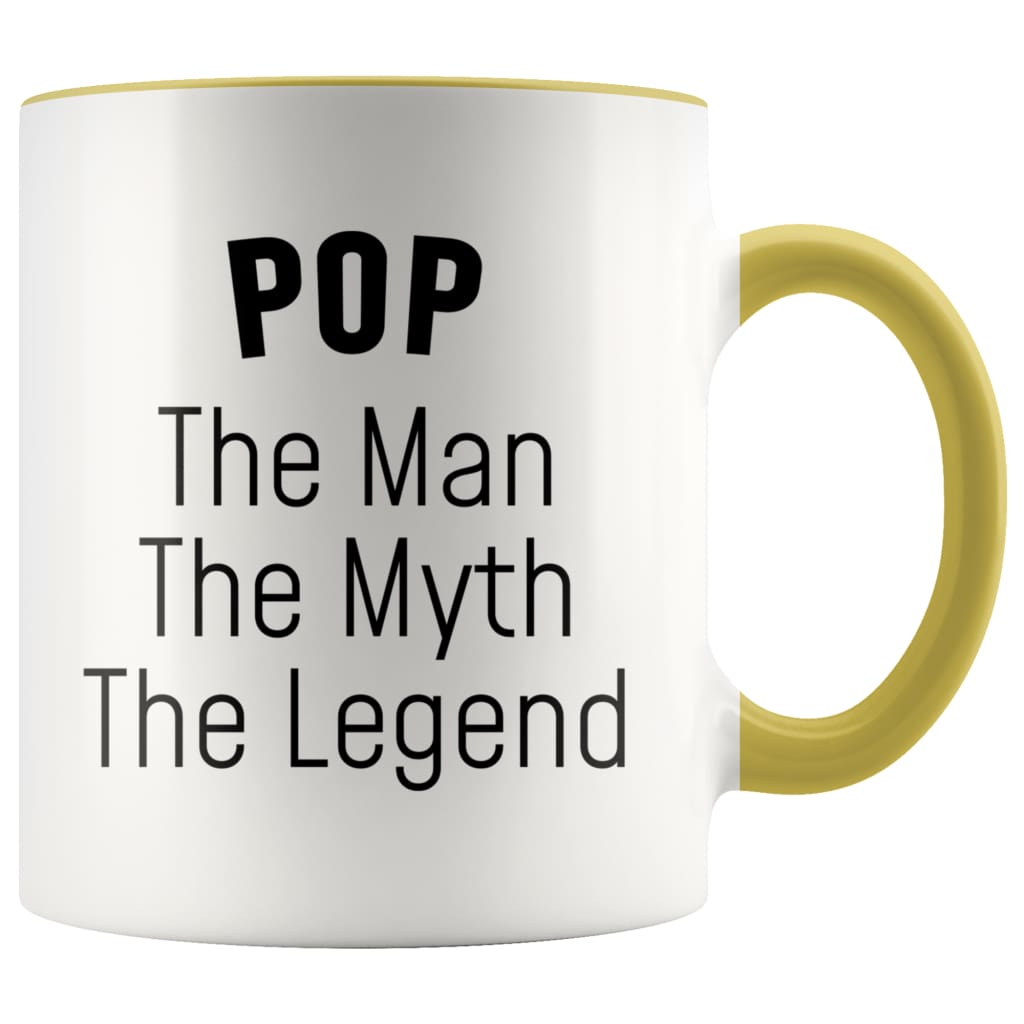 Pop Gifts Pop The Man The Myth The Legend Pop Grandpa Christmas Birthday Father's Day Coffee Mug — photo 8