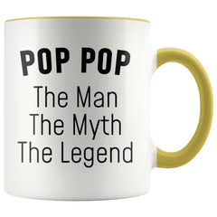Load image into Gallery viewer, Pop Pop Gifts Pop Pop The Man The Myth The Legend Pop Pop Grandpa Christmas Birthday Father&amp;#39;s Day Coffee Mug