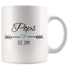 Pops Est. 2019 Coffee Mug | New Pops Gift $14.99 | 11oz Mug Drinkware