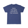 Pops Gift - The Man. The Myth. The Legend. T-Shirt $14.99 | Royal / S T-Shirt