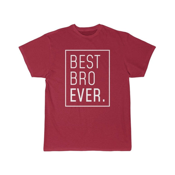 Pregnancy Reveal Big Brother Gift: Best Brother Ever T-Shirt $19.99 | Cardinal / S T-Shirt