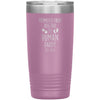 Promoted From Dog Dad To Human Daddy Est. 2020 Insulated Vacuum Tumbler 20oz $29.99 | Light Purple Tumblers