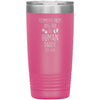 Promoted From Dog Dad To Human Daddy Est. 2020 Insulated Vacuum Tumbler 20oz $29.99 | Pink Tumblers