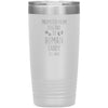 Promoted From Dog Dad To Human Daddy Est. 2020 Insulated Vacuum Tumbler 20oz $29.99 | White Tumblers