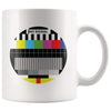 Retro No Signal Coffee Mug - No Signal - Custom Made Drinkware