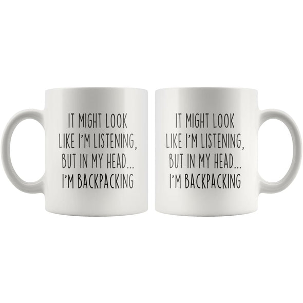 Sarcastic Backpacking Coffee Mug | Funny Backpacking Gift $13.99 | Drinkware