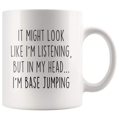 Load image into Gallery viewer, Sarcastic Base Jumping Coffee Mug