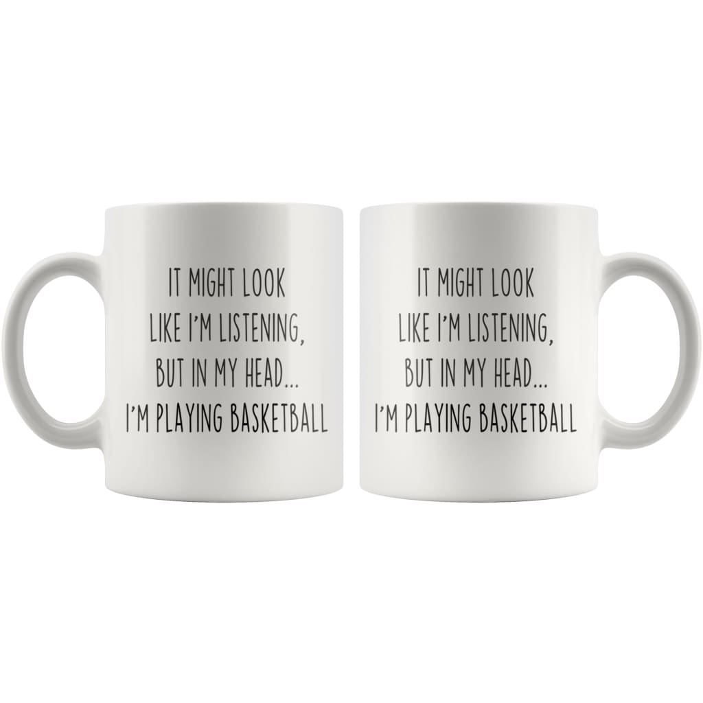 Sarcastic Basketball Coffee Mug | Funny Basketball Gift $14.99 | Drinkware