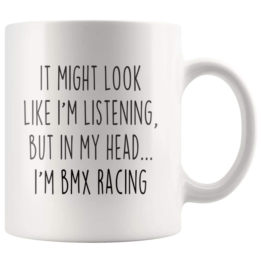 Sarcastic BMX Racing Coffee Mug — photo 1