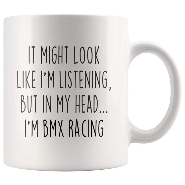 Sarcastic BMX Racing Coffee Mug | Funny BMX Racing Gift $13.99 | 11oz Mug Drinkware