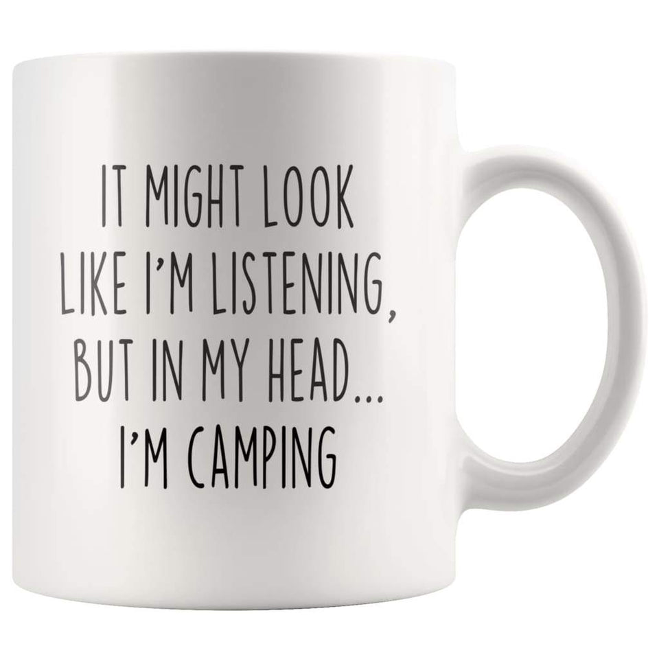 Sarcastic Camping Coffee Mug