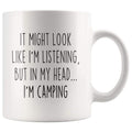 Sarcastic Camping Coffee Mug | Funny Gift for Camper $14.99 | 11oz Mug Drinkware