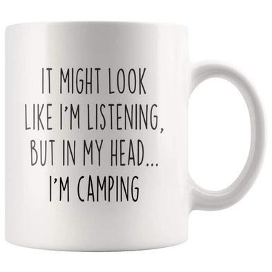 Funny Camping Rules Camping Coffee Mug –