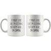 Sarcastic Camping Coffee Mug | Funny Gift for Camper $14.99 | Drinkware