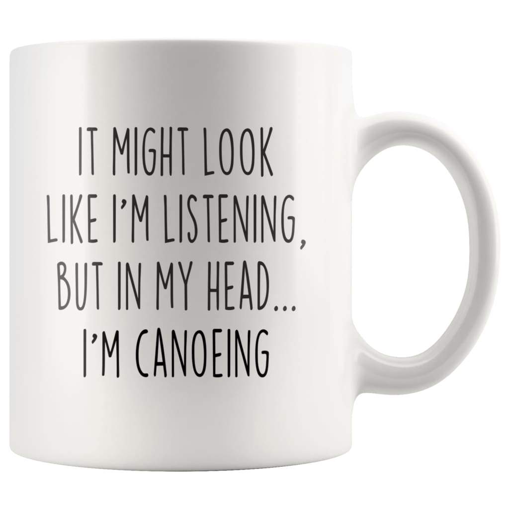 Sarcastic Canoeing Coffee Mug — photo 1