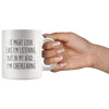 Sarcastic Cheerleading Coffee Mug | Funny Gift for Cheerleader $13.99 | Drinkware