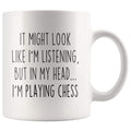 Sarcastic Chess Coffee Mug | Funny Gift for Chess Player $13.99 | 11oz Mug Drinkware