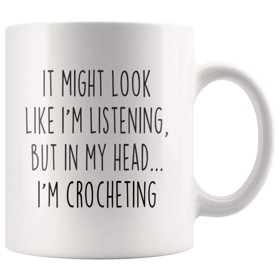 Sarcastic Crocheting Coffee Mug