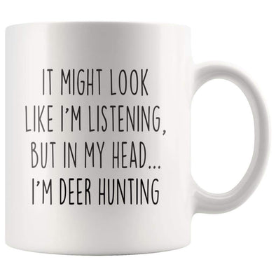 Hunting Mug Travel Coffee Mug Funny Gift for Deer Hunter 