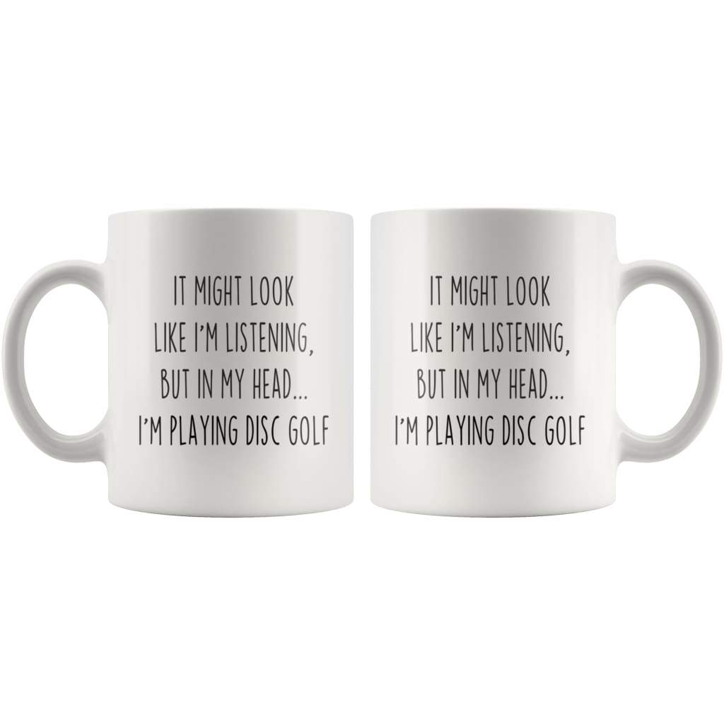 Sarcastic Disc Golf Coffee Mug — photo 2