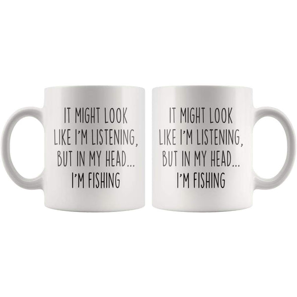 Sarcastic Fishing Coffee Mug | Funny Gift for Fisherman $14.99 | Drinkware