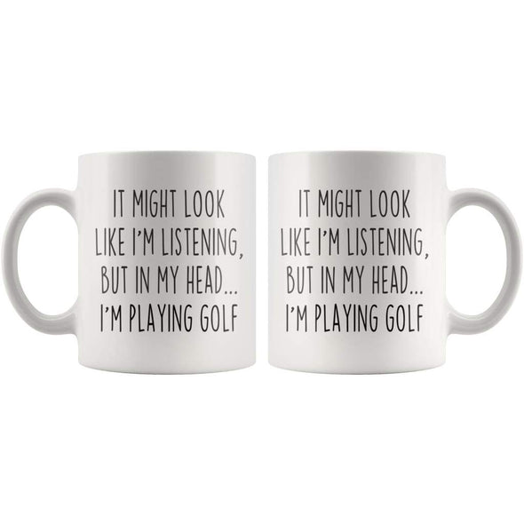 Sarcastic Golfing Coffee Mug | Funny Gift for Golfer $14.99 | Drinkware