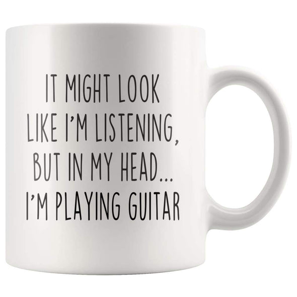 Sarcastic Guitar Coffee Mug | Funny Gift for Guitar Player $14.99 | 11oz Mug Drinkware