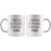 Sarcastic Hiking Coffee Mug | Funny Gift for Hiker $13.99 | Drinkware