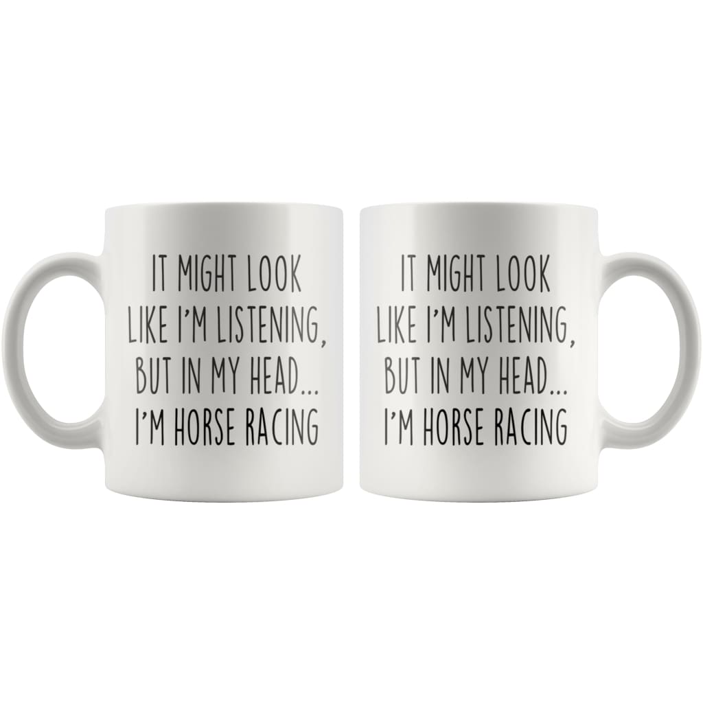 Sarcastic Horse Racing Coffee Mug — photo 2