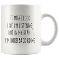 Sarcastic Horseback Riding Coffee Mug | Funny Gift for Horseback Rider $13.99 | 11oz Mug Drinkware