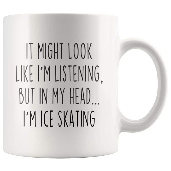 Sarcastic Ice Skating Coffee Mug | Funny Ice Skating Gift $14.99 | 11oz Mug Drinkware
