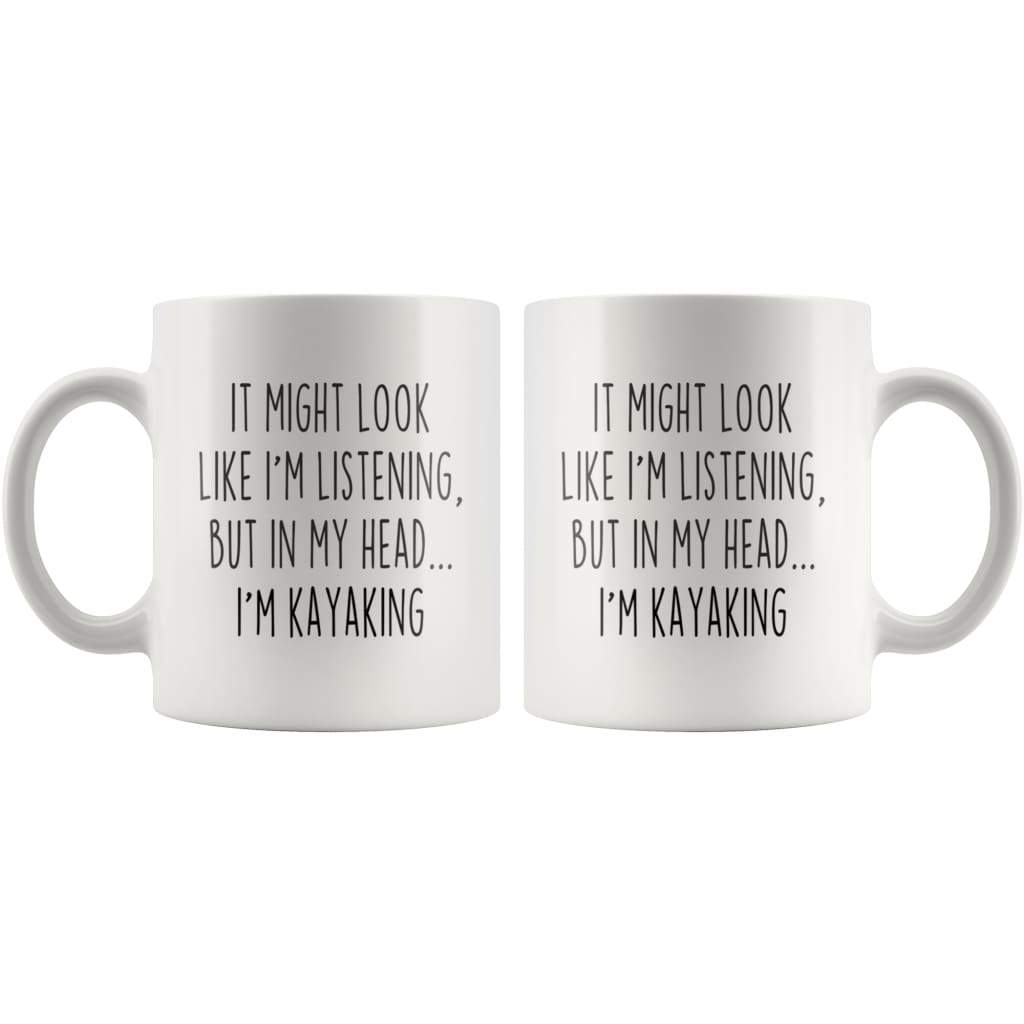 Sarcastic Kayaking Coffee Mug | Funny Kayaking Gift $13.99 | Drinkware