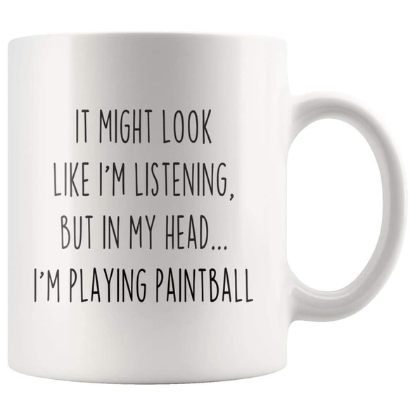 Sarcastic Paintball Coffee Mug | Funny Paintball Gift $13.99 | 11oz Mug Drinkware