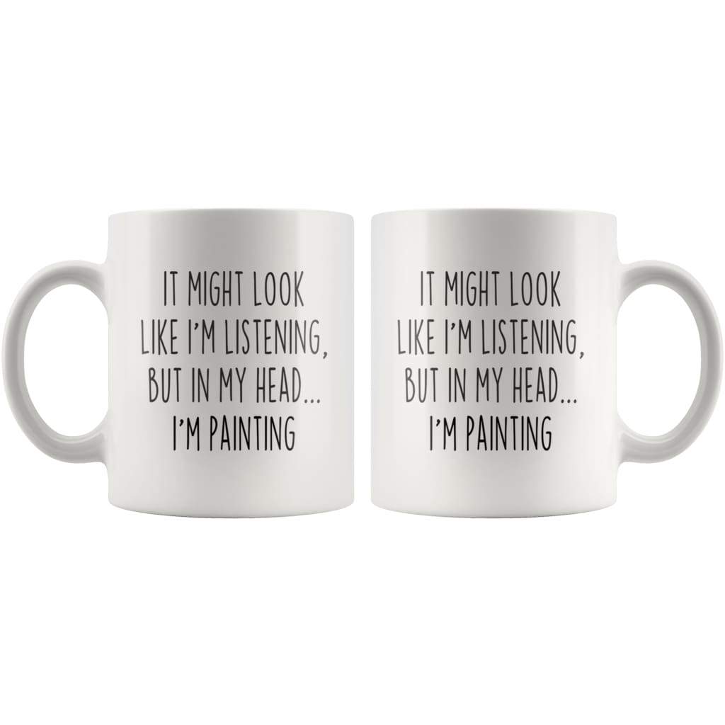 Sarcastic Painting Coffee Mug — photo 2