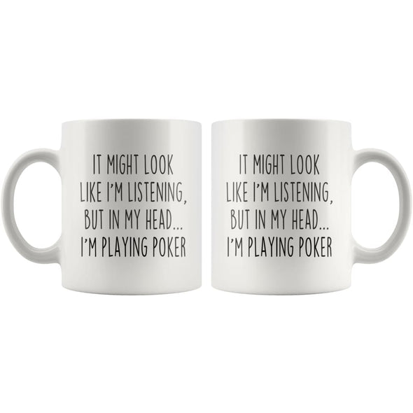 Sarcastic Poker Coffee Mug | Funny Gift for Poker Player $13.99 | Drinkware