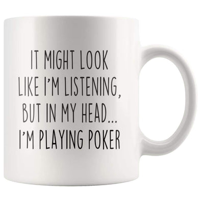 Sarcastic Poker Coffee Mug | Funny Gift for Poker Player $13.99 | 11oz Mug Drinkware