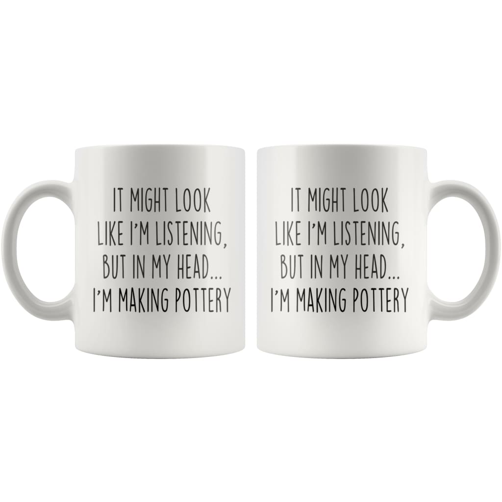 Sarcastic Pottery Coffee Mug — photo 2