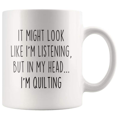 Sarcastic Quilting Coffee Mug | Funny Quilting Gift $14.99 | 11oz Mug Drinkware