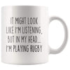 Sarcastic Rugby Coffee Mug | Funny Rugby Gift $14.99 | 11oz Mug Drinkware