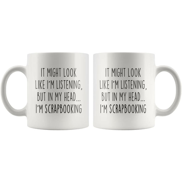 Sarcastic Scrapbooking Coffee Mug | Funny Scrapbooking Gift $14.99 | Drinkware