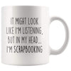Sarcastic Scrapbooking Coffee Mug | Funny Scrapbooking Gift $14.99 | 11oz Mug Drinkware