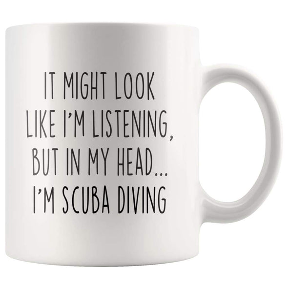 Sarcastic Scuba Diving Coffee Mug | Funny Gift for Scuba Diver $13.99 | 11oz Mug Drinkware